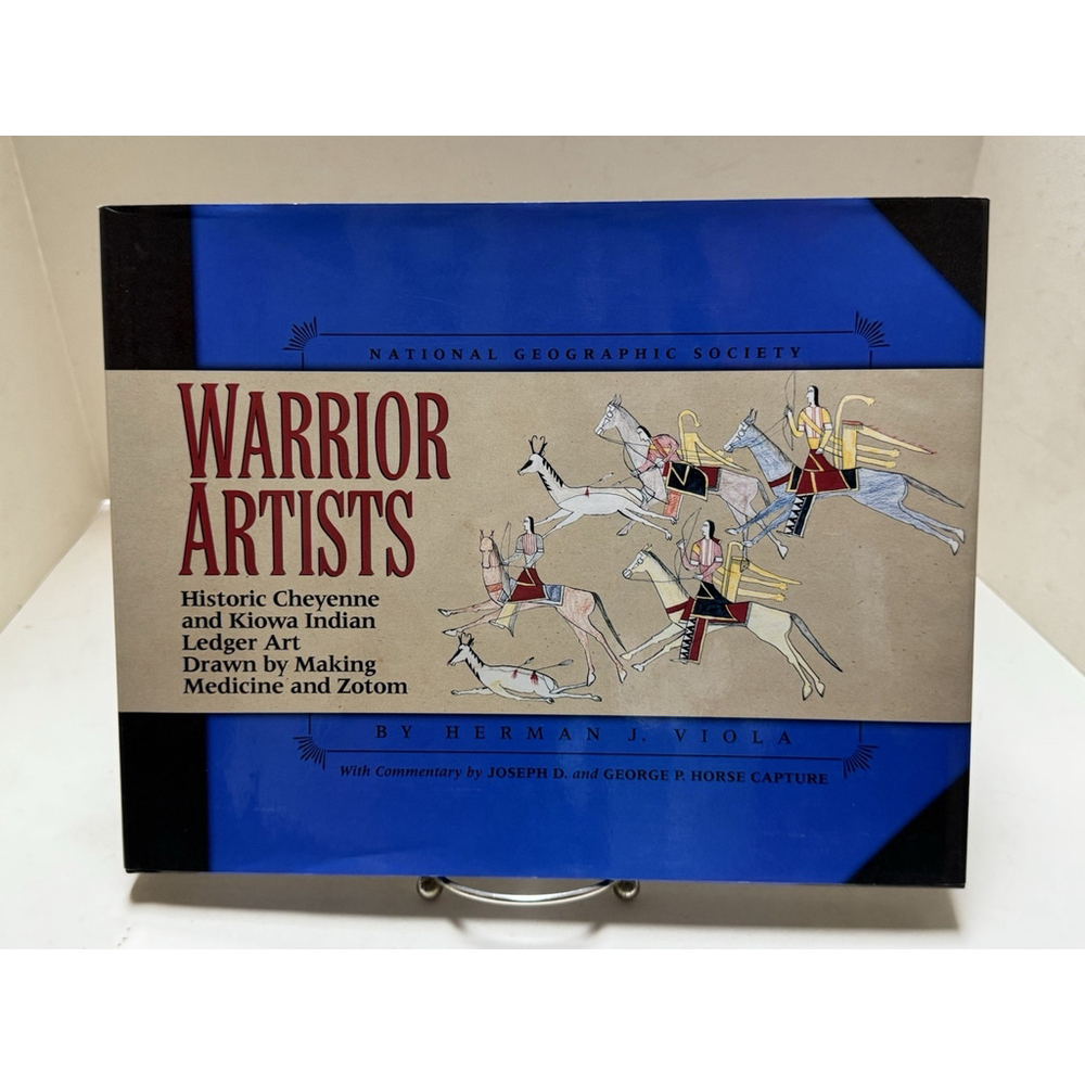 Warrior Artists by Herman Viola (1998, Hardcover, 1st Printing )
